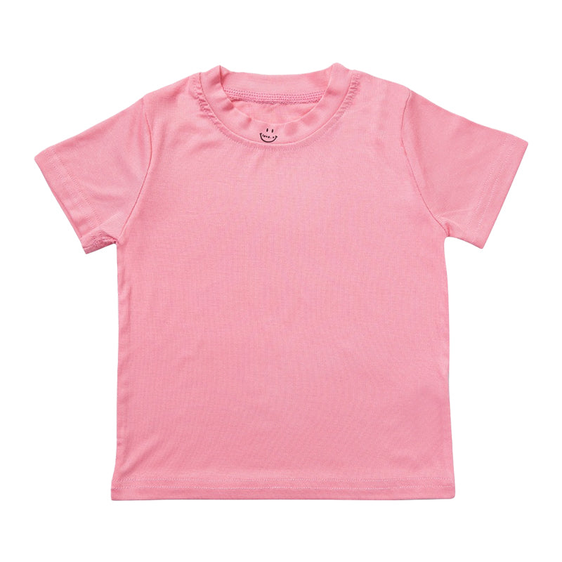 Baby Kid Unisex Solid Color T-Shirts Wholesale 22060840