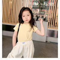 Load image into Gallery viewer, Baby Kid Unisex Solid Color T-Shirts Wholesale 22060840
