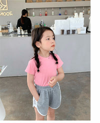 Load image into Gallery viewer, Baby Kid Unisex Solid Color T-Shirts Wholesale 22060840
