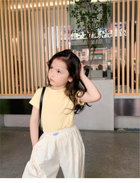 Load image into Gallery viewer, Baby Kid Unisex Solid Color T-Shirts Wholesale 22060840
