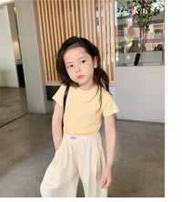 Load image into Gallery viewer, Baby Kid Unisex Solid Color T-Shirts Wholesale 22060840
