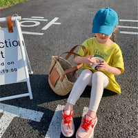 Load image into Gallery viewer, Baby Kid Girls Solid Color Pants Leggings Wholesale 22060842
