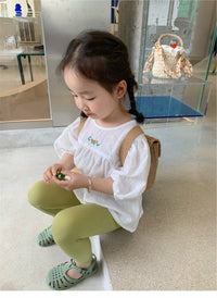 Load image into Gallery viewer, Baby Kid Girls Solid Color Pants Leggings Wholesale 22060842
