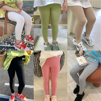Load image into Gallery viewer, Baby Kid Girls Solid Color Pants Leggings Wholesale 22060842
