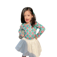 Load image into Gallery viewer, Baby Kid Girls Flower Leopard Print Tops Wholesale 22060844
