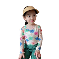 Load image into Gallery viewer, Baby Kid Girls Flower Leopard Print Tops Wholesale 22060844
