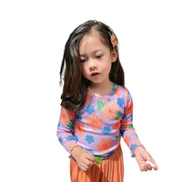 Load image into Gallery viewer, Baby Kid Girls Flower Leopard Print Tops Wholesale 22060844
