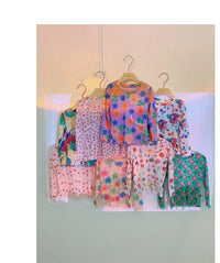 Load image into Gallery viewer, Baby Kid Girls Flower Leopard Print Tops Wholesale 22060844
