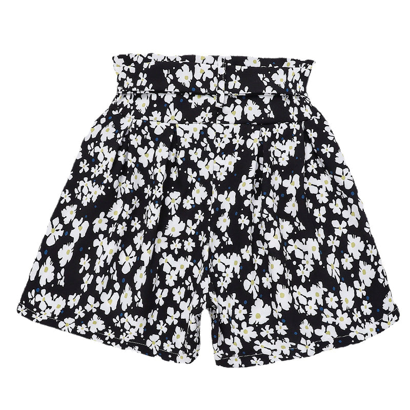 Kid Girls Flower Shorts Wholesale 220608448