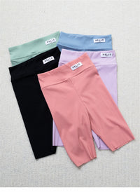 Load image into Gallery viewer, Baby Kid Girls Solid Color Letters Shorts Leggings Wholesale 220608450
