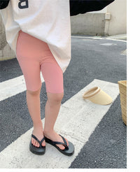 Load image into Gallery viewer, Baby Kid Girls Solid Color Letters Shorts Leggings Wholesale 220608450
