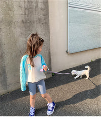 Load image into Gallery viewer, Baby Kid Girls Solid Color Letters Shorts Leggings Wholesale 220608450
