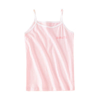 Load image into Gallery viewer, Kid Girls Striped Letters Love heart Polka dots Cartoon Print Tank Tops Wholesale 22060848
