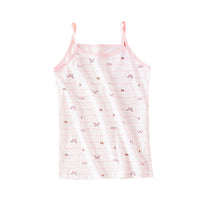 Load image into Gallery viewer, Kid Girls Striped Letters Love heart Polka dots Cartoon Print Tank Tops Wholesale 22060848

