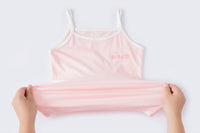 Load image into Gallery viewer, Kid Girls Striped Letters Love heart Polka dots Cartoon Print Tank Tops Wholesale 22060848
