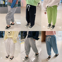 Load image into Gallery viewer, Baby Kid Unisex Solid Color Pants Wholesale 22060852
