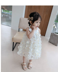 Load image into Gallery viewer, Baby Kid Girls Butterfly Animals Cartoon Bow Dresses Wholesale 220610103
