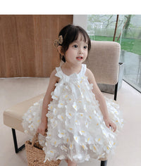 Load image into Gallery viewer, Baby Kid Girls Butterfly Animals Cartoon Bow Dresses Wholesale 220610103
