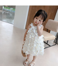 Load image into Gallery viewer, Baby Kid Girls Butterfly Animals Cartoon Bow Dresses Wholesale 220610103
