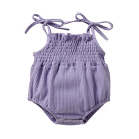 Load image into Gallery viewer, Baby Kid Girls Solid Color Rompers Wholesale 220610114
