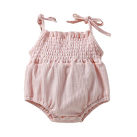Load image into Gallery viewer, Baby Kid Girls Solid Color Rompers Wholesale 220610114
