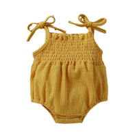 Load image into Gallery viewer, Baby Kid Girls Solid Color Rompers Wholesale 220610114
