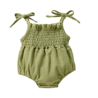 Load image into Gallery viewer, Baby Kid Girls Solid Color Rompers Wholesale 220610114
