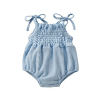 Load image into Gallery viewer, Baby Kid Girls Solid Color Rompers Wholesale 220610114

