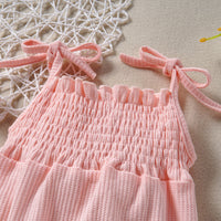 Load image into Gallery viewer, Baby Kid Girls Solid Color Rompers Wholesale 220610114
