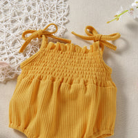 Load image into Gallery viewer, Baby Kid Girls Solid Color Rompers Wholesale 220610114
