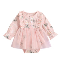 Load image into Gallery viewer, Baby Girls Flower Rompers Wholesale 220610127
