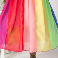Load image into Gallery viewer, Baby Kid Girls Rainbow Dresses Wholesale 22061013

