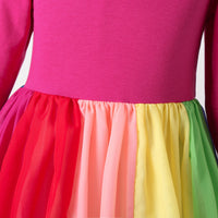 Load image into Gallery viewer, Baby Kid Girls Rainbow Dresses Wholesale 22061013
