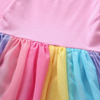 Load image into Gallery viewer, Baby Kid Girls Rainbow Dresses Wholesale 22061013
