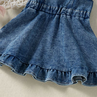 Load image into Gallery viewer, Baby Kid Girls Solid Color Dresses Wholesale 220610132
