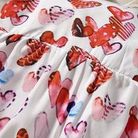 Load image into Gallery viewer, Baby Girls Love heart Rompers Wholesale 220610135
