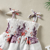Load image into Gallery viewer, Baby Girls Print Rompers Wholesale 220610141
