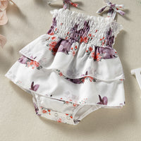 Load image into Gallery viewer, Baby Girls Print Rompers Wholesale 220610141
