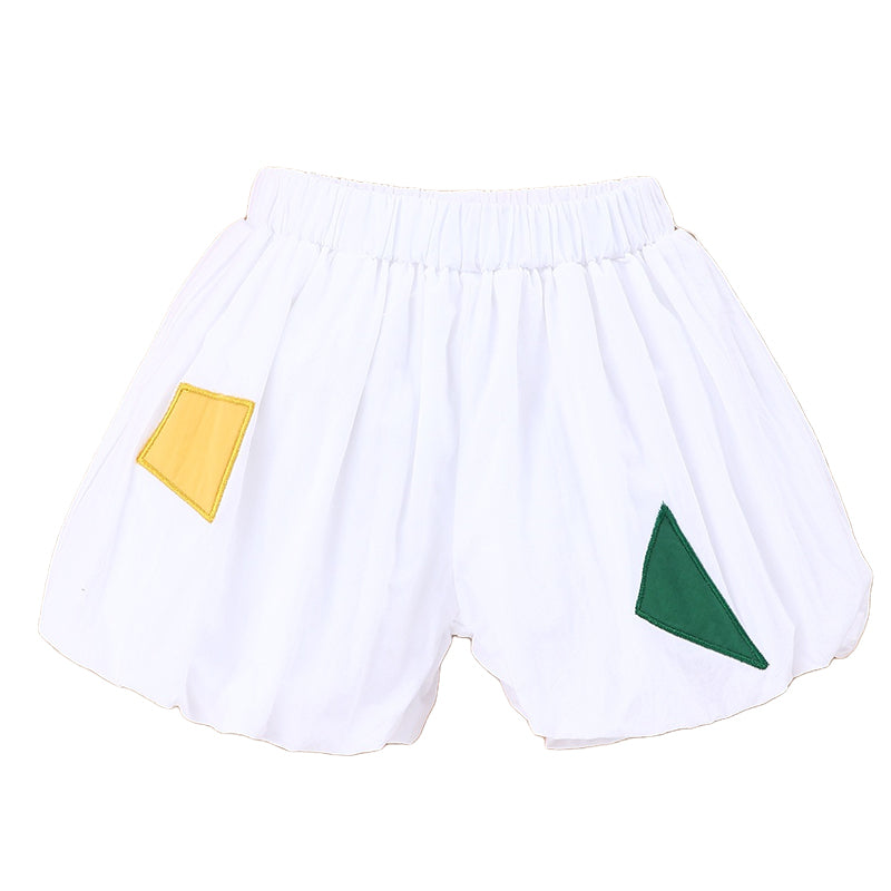 Baby Unisex Solid Color Bow Shorts Wholesale 220610177