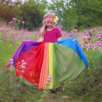 Load image into Gallery viewer, Baby Kid Girls Rainbow Dresses Wholesale 22061021
