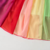 Load image into Gallery viewer, Baby Kid Girls Rainbow Dresses Wholesale 22061021
