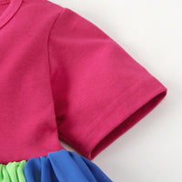 Load image into Gallery viewer, Baby Kid Girls Rainbow Dresses Wholesale 22061021
