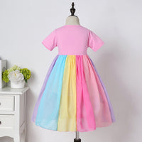 Load image into Gallery viewer, Baby Kid Girls Rainbow Dresses Wholesale 22061021

