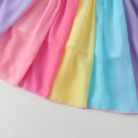 Load image into Gallery viewer, Baby Kid Girls Rainbow Dresses Wholesale 22061021
