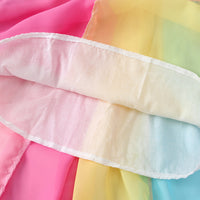Load image into Gallery viewer, Baby Kid Girls Rainbow Dresses Wholesale 22061021
