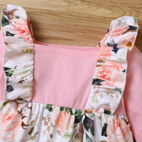 Load image into Gallery viewer, Baby Girls Flower Print Jumpsuits Wholesale 220610226
