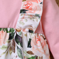 Load image into Gallery viewer, Baby Girls Flower Print Jumpsuits Wholesale 220610226

