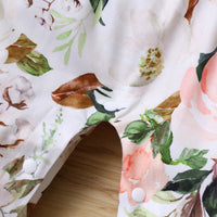 Load image into Gallery viewer, Baby Girls Flower Print Jumpsuits Wholesale 220610226
