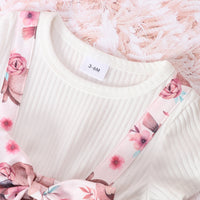 Load image into Gallery viewer, Baby Kid Girls Flower Animals Bow Muslin&amp;Ribbed Print Dresses Wholesale 220610351
