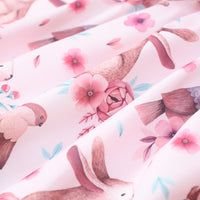 Load image into Gallery viewer, Baby Kid Girls Flower Animals Bow Muslin&amp;Ribbed Print Dresses Wholesale 220610351
